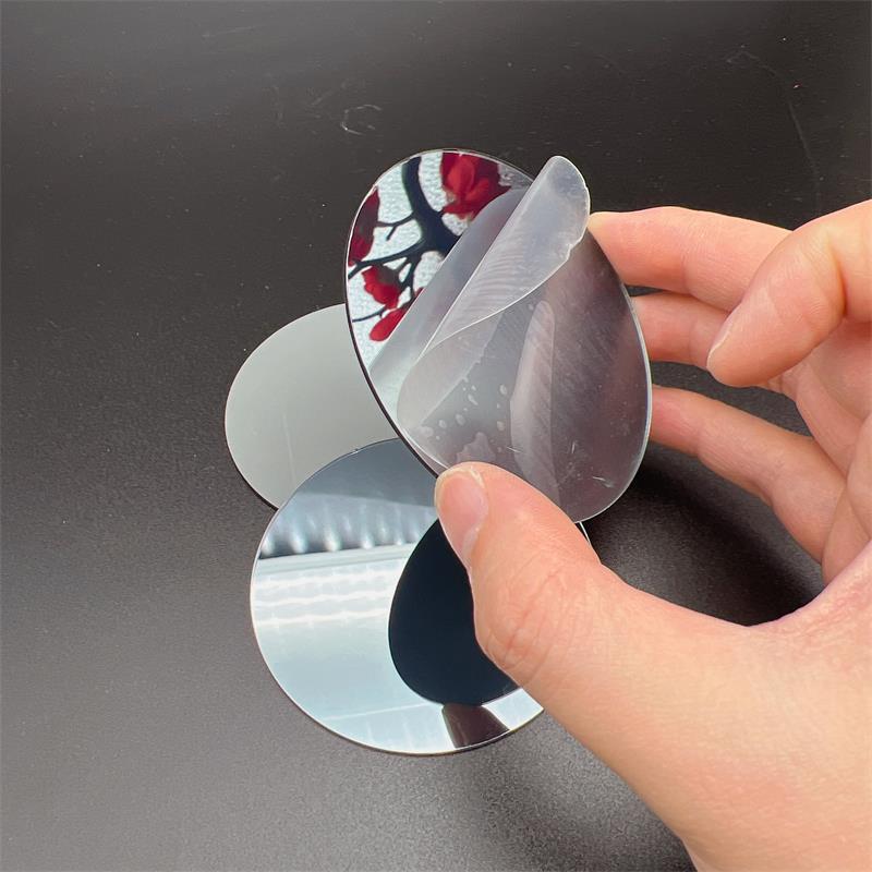 激光镭射打标亚克力灰镜明灰镜兰茶镜片LED发光水杯垫亚克力灰镜