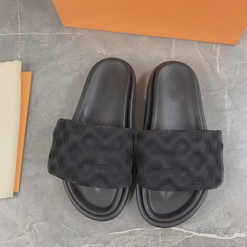 2025 burro pantuflas mujer velcro fondo grueso arrastre rojo verano relieve plano cuero pareja playa