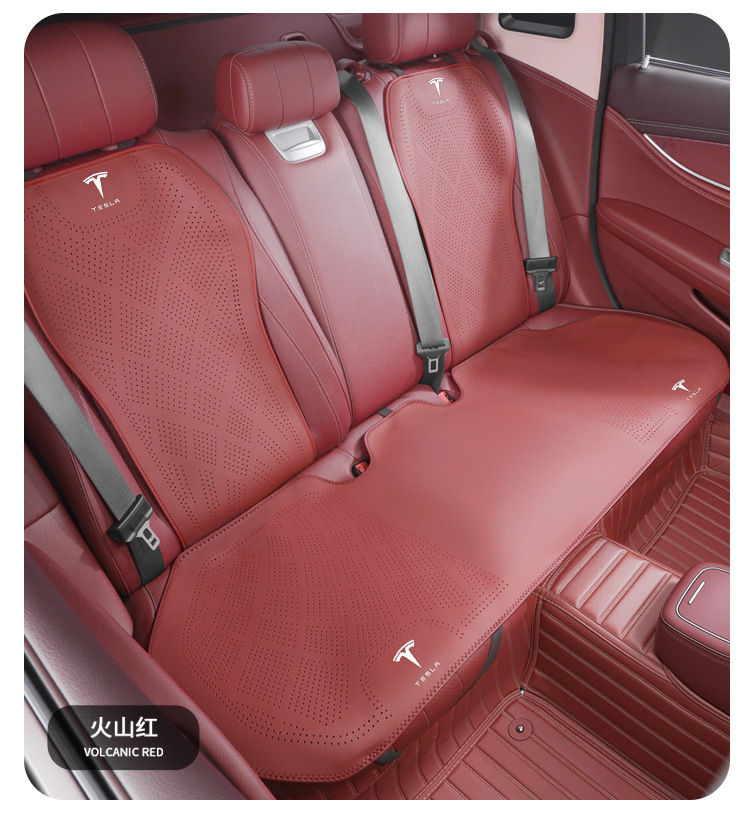 Cross-Border Suitable for Tesla Model 3 Model Y Car Seat Cushion All Year Round Summer Breathable Seat Cover Export