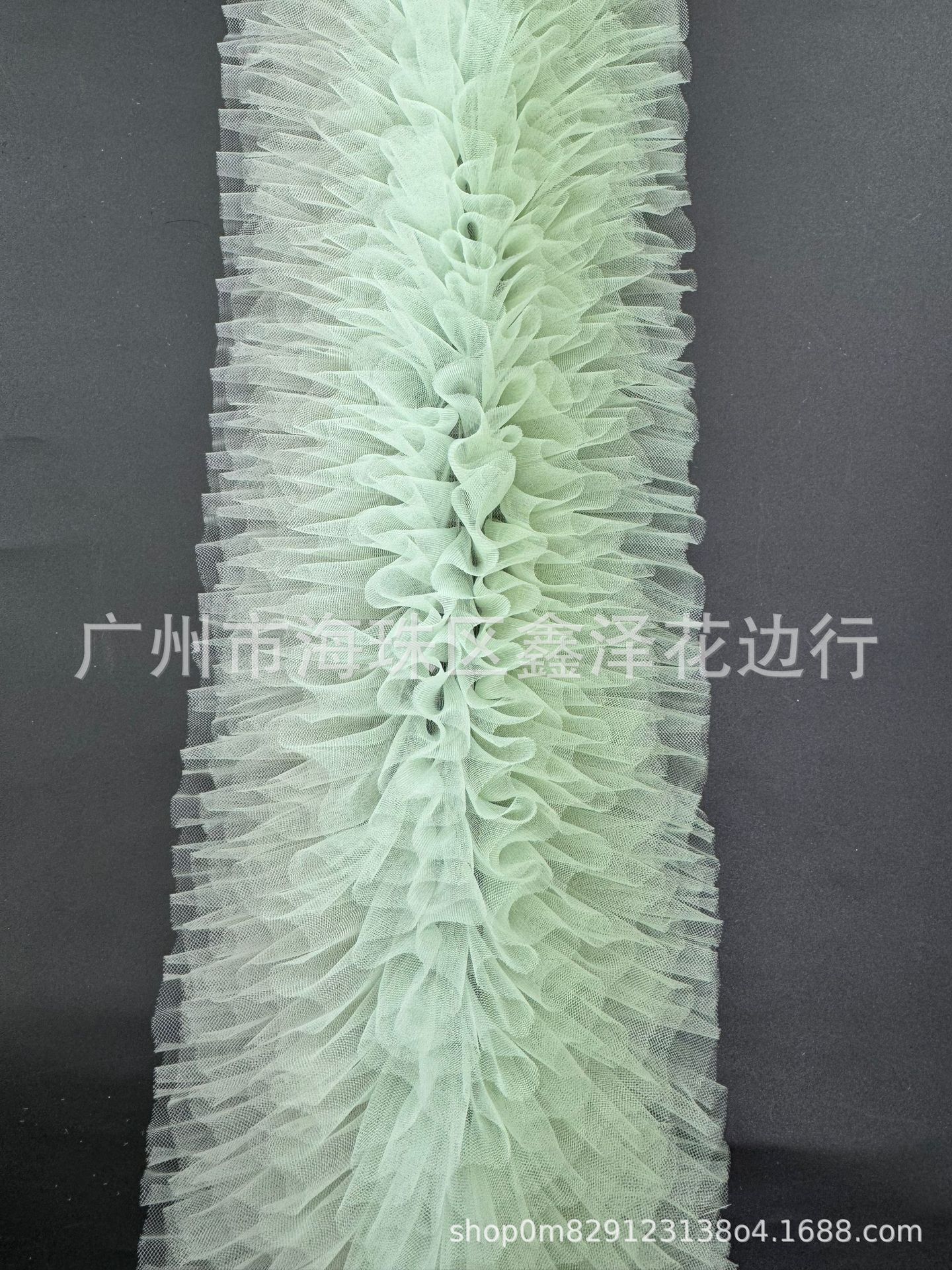 7 filas de verde degradado