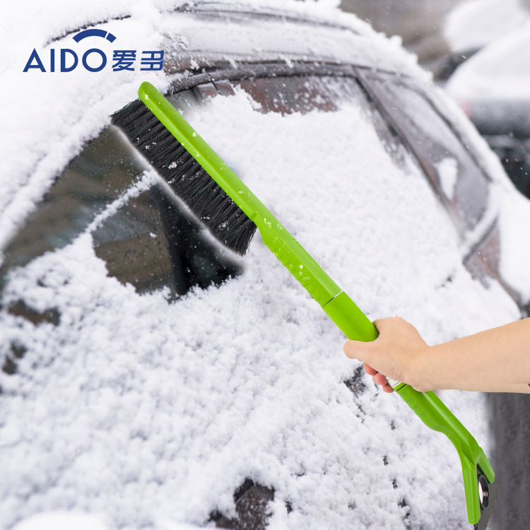 热卖好评带可拆卸三角板汽车除雪铲雪刷 雪刮板刮冰器 铲雪刷厂家