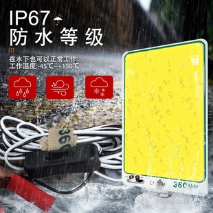 Outdoor led camping light folding portable multifunctional stall stall camping emergency camping light tent light Wholesale
