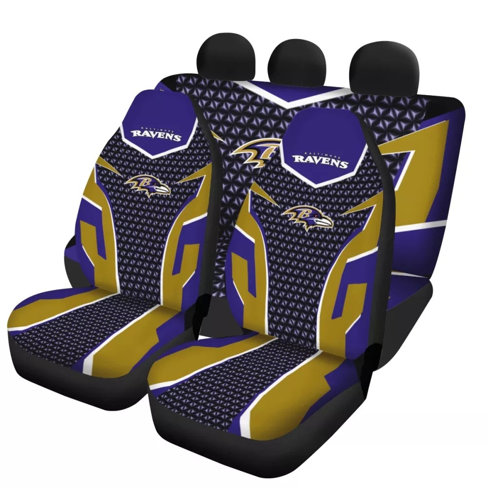 NFL Tennessee Titans rugby element car seat cover front and rear row 5 all-inclusive seat cushion cover a generation of hair