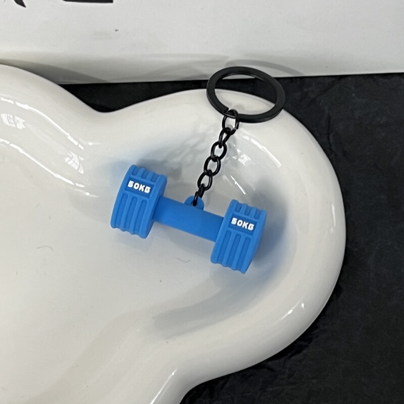 トレンドフィットネスシリーズのキーホルダー部品ミニバーベルのコップのペンダント|undefined