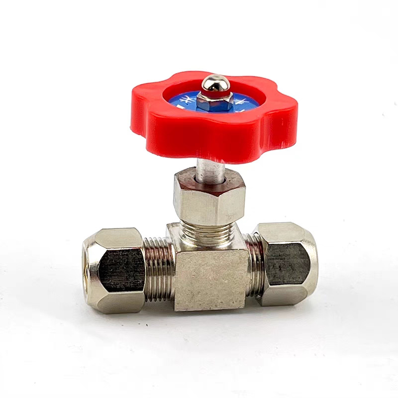 卡套针型阀铜截止阀气流可调节阀控制阀门6mm8mm10mm12mm铜管阀门