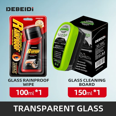 Mirror Long-Lasting Rainproof Film – Glass agent - debedi-pure-british-edition-rainproof-agent-returnable-if-invalid-1-bottle-debedi-pure-british-edition-oil-film-wipe-1-box