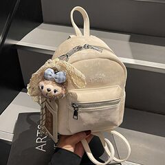 女包2025新款简约纯色质感潮流洋气百搭休闲时尚双肩包速卖通