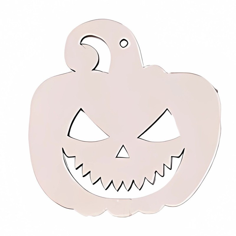 ハロウィンゴーストフェスティバルウッドチップ DIY パーティーフェスティバル装飾 DIY クリエイティブ落書き木製カボチャ魔女クラフトペンダント|undefined