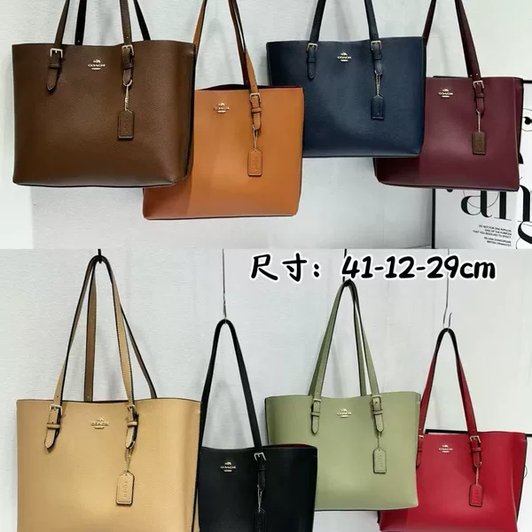 Fashionable C Brand Women's Bag Mollie Large Leather Patchwork Tote Bag Large Capacity Monogram Shoulder Handbag Shopping Bag