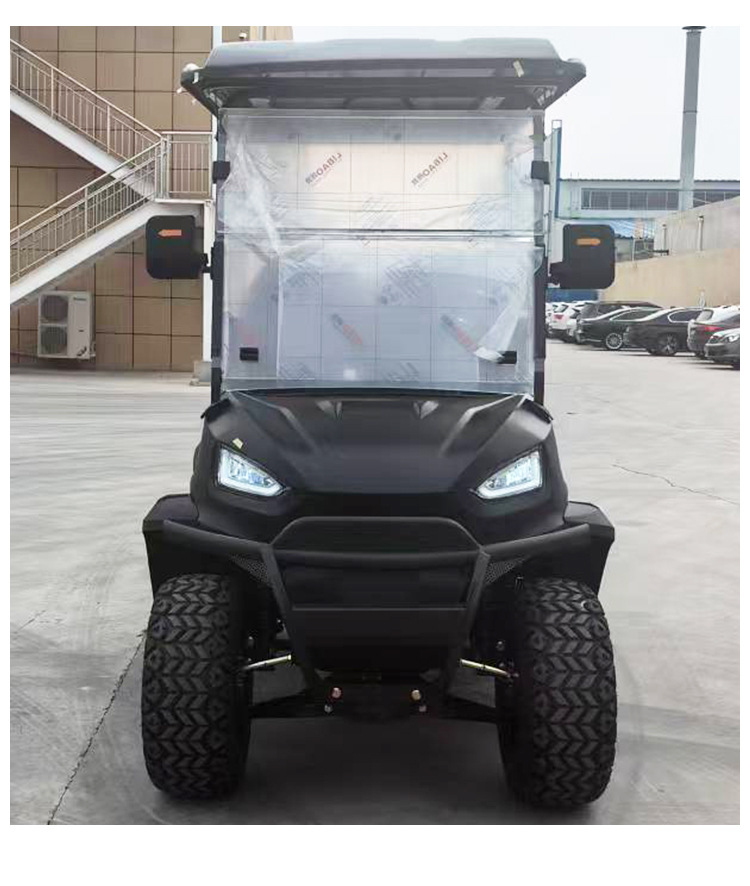 4-Seat Golf Cart, Foreign Trade Export, Park Scenic Spot Sightseeing Car, House Viewing Reception Car, Electric Tourist Sightseeing Car