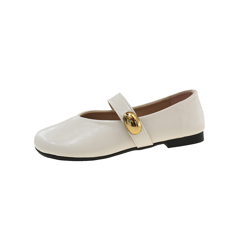 Soft Mary Jane Small Leather 2025 Spring Summer New Evening Style Dress Slip-On Shallow Mouth Single Shoes For Women_vogvips.com