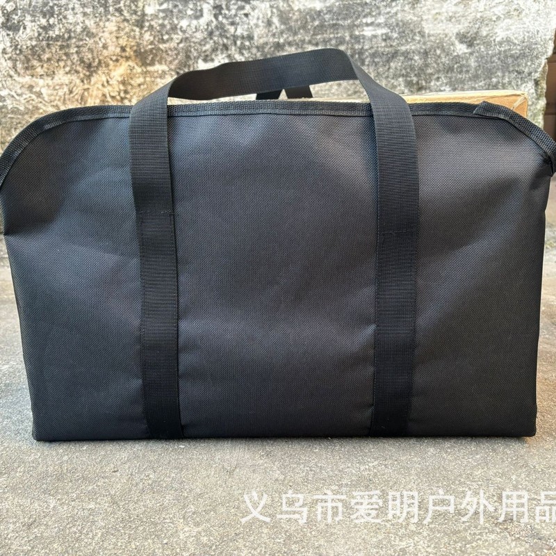 スポットの新しい薪収納バッグ、大型ポータブル、丈夫で耐久性のある大容量600Dオックスフォード布収納バッグ|undefined