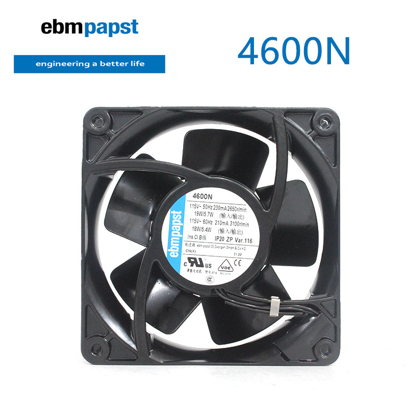 EBM original 4650N/4656N/4650N-465/4600N/4606N/4850N/4656Z cooling fan