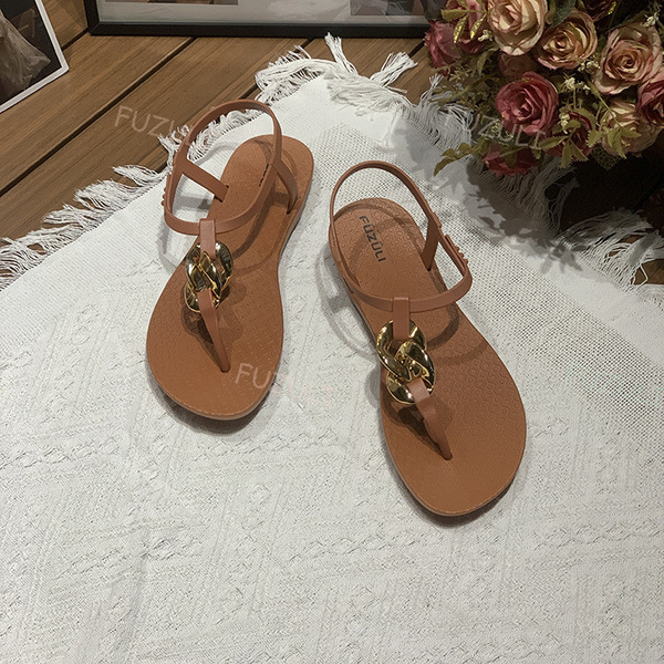 Women's summer beach sandals for leisure flat