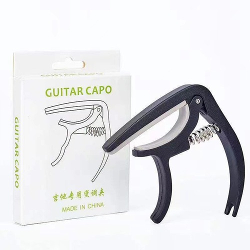 41-inch ABS capo box packaging black ukulele folk acoustic guitar capo tuner