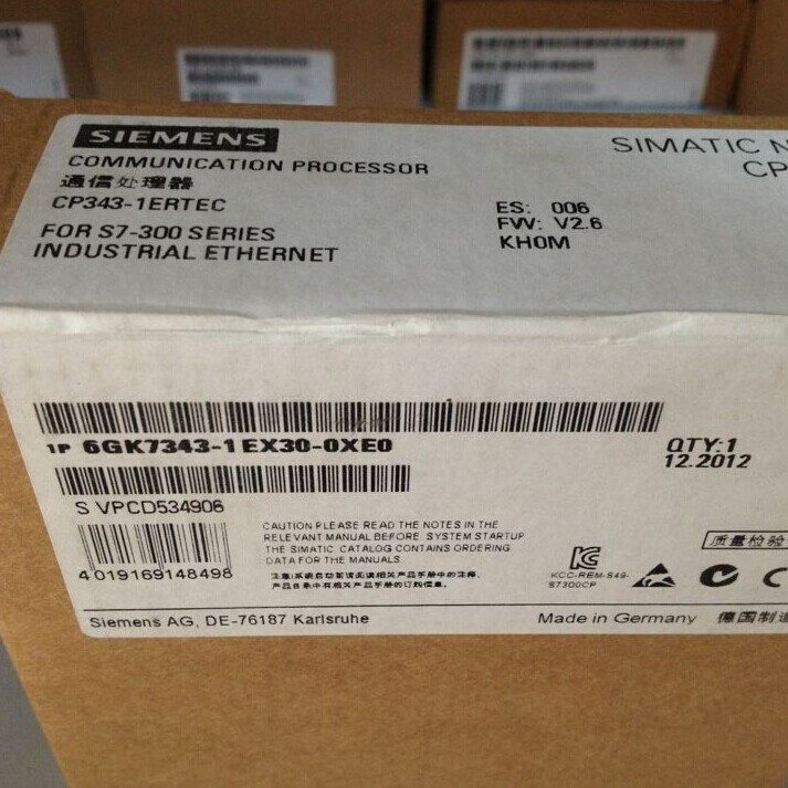 6Gk7343-1Ex30-0Xe0 Siemens Cp343-1 Communication Processor 6Gk7343-1Ex3O-Oxeo 6Gk7343-1Ex30-0Xe0 Siemens Cp343-1 Communication Processor 6Gk7343-1Ex3O-Oxeo