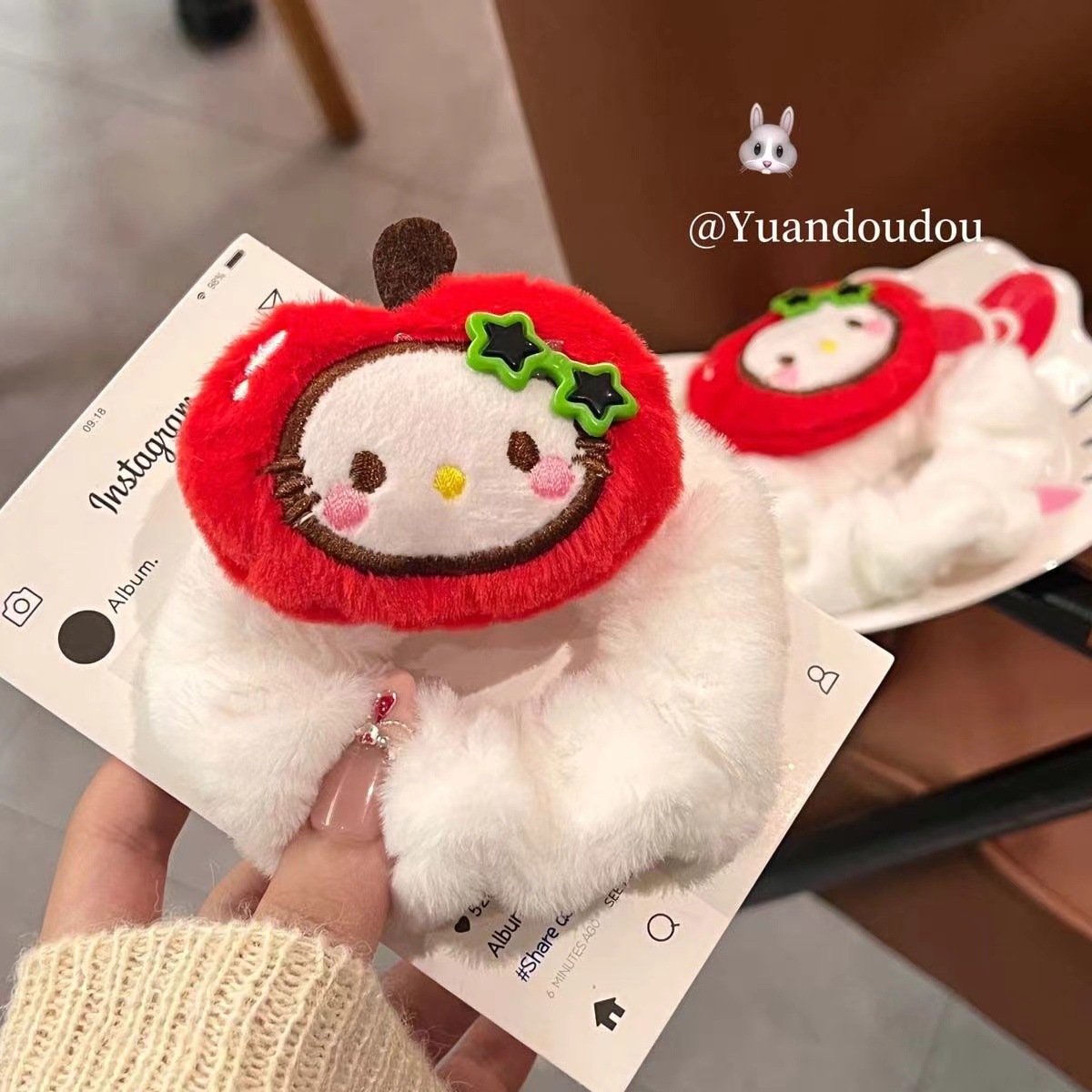 선글라스 사과 머리끈