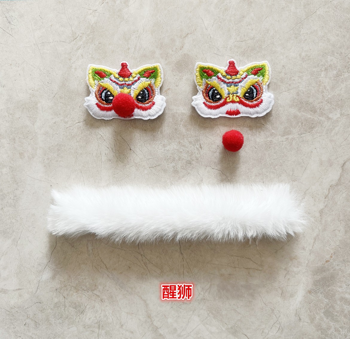 Cereza de la abeja Accesorios bola pelo terminado 3D animal dibujos animados joyería horquilla conejito