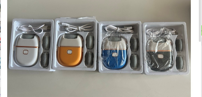 自動電動足磨き器足磨き神器足磨き機充電式繭足磨き足足かかと|undefined