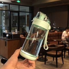 Portable Sports Water Bottle Student Space Cup for Men and Women Fitness Large Capacity Simple and Fresh Summer Anti-fall Plastic Cup