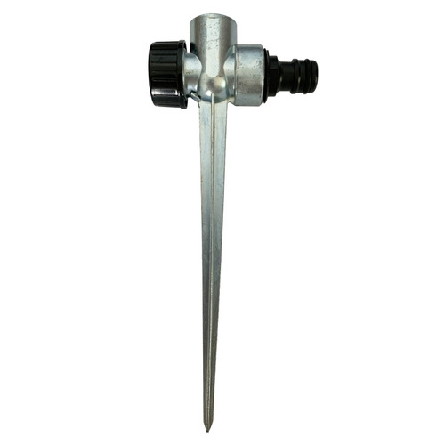 Lawn rocker sprinkler with pin, garden greening factory dust removal 360-degree rotating floor-mounted nozzle sprinkler