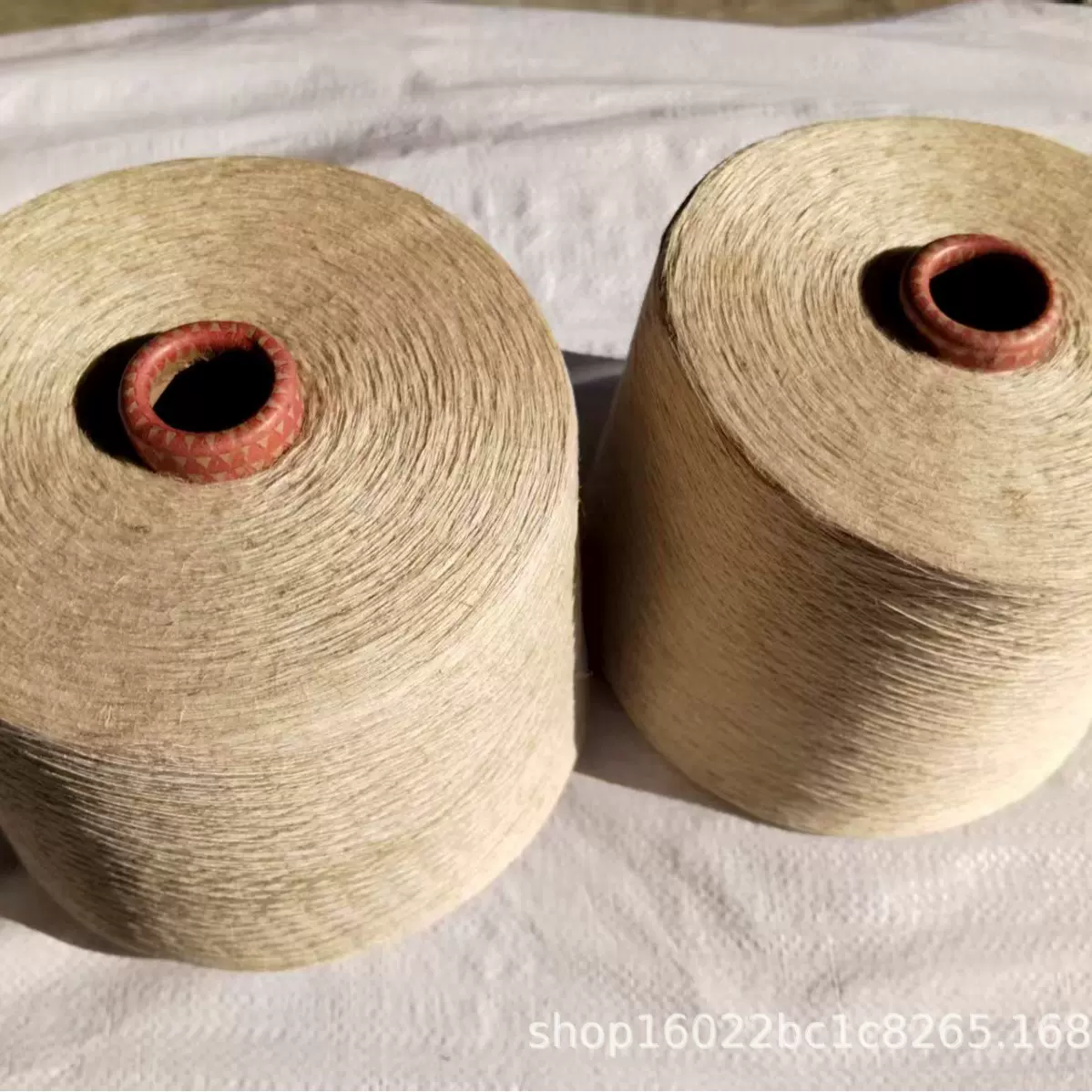 亚麻粘胶纱15/85-10支 亚麻涤纶纱 亚麻棉纱 规格齐全 弘扬纺织