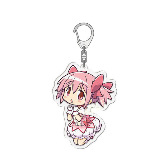 Anime peripheral Magic Girl small round acrylic keychain