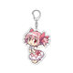 Anime peripheral Magic Girl small round acrylic keychain