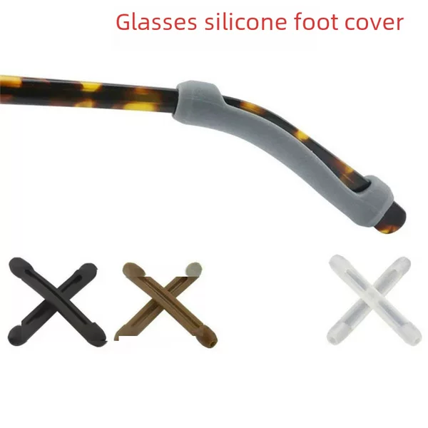 Wholesale Eyewear Accessories, Non-Slip Silicone Temple Tips, Acetate Sunglasses Temple Sleeves, Eyewear Temple Sleeve Covers