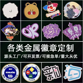 钥匙扣及钥匙扣配件;徽章;金属工艺品