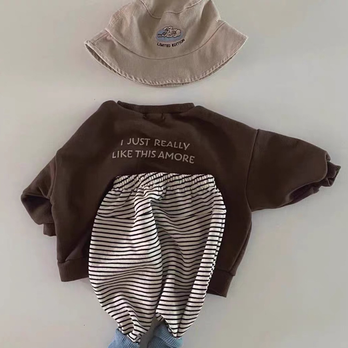Bebé Otoño e Invierno ropa bebé Otoño e Invierno ropa de estilo coreano ropa para niños 2023 invierno nuevo bebé engrosado suéter image 6