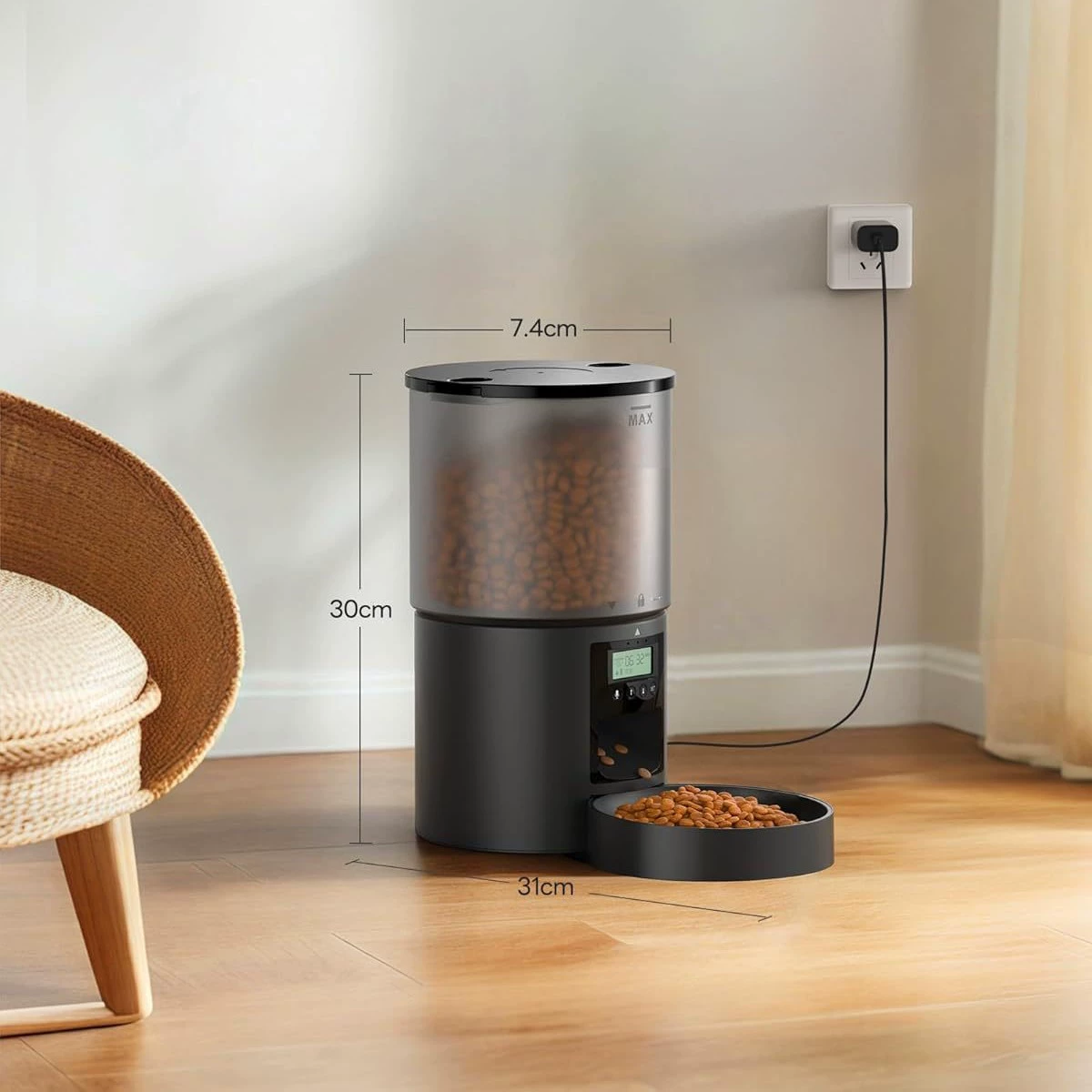 Трансграничный взрывной автоматический кормушка для домашних животных