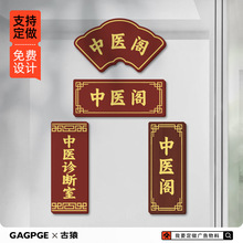 亚克力中医科室牌室艾灸针灸推拿室骨科房门诊所医院门牌