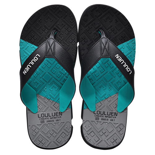  new beach flip-flops for men, non-slip outer slippers, summer flip-flops for men, trendy casual sandals