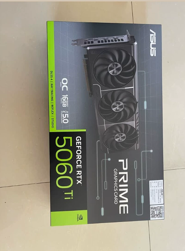 Видеокарта для ASUS TUF GeForce RTX 5060 Ti O16G GAMING, игровая e-sports