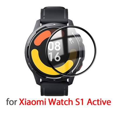适用小米S1 Active PMMA手表膜小米Color  2复合曲面热弯3D软膜|ms