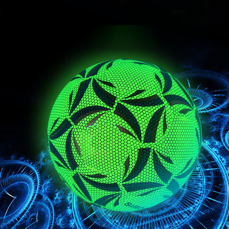 Noctilucent football New products luminescence Reflective children pupil Special ball 5 No. 4 match train Independent