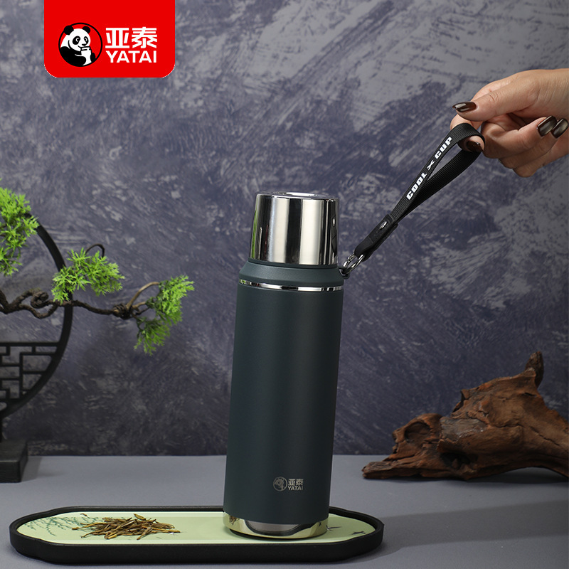 新款316不锈钢内底户外便携大容量保温杯提绳杯保温水杯杯子学生|undefined