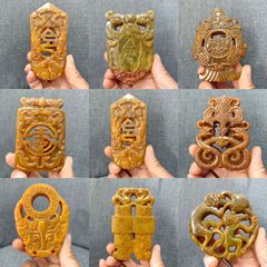 アンティーク玉拾い漏れ装飾玉彫刻置物工芸品高古玉創意玉漢代玉器置物