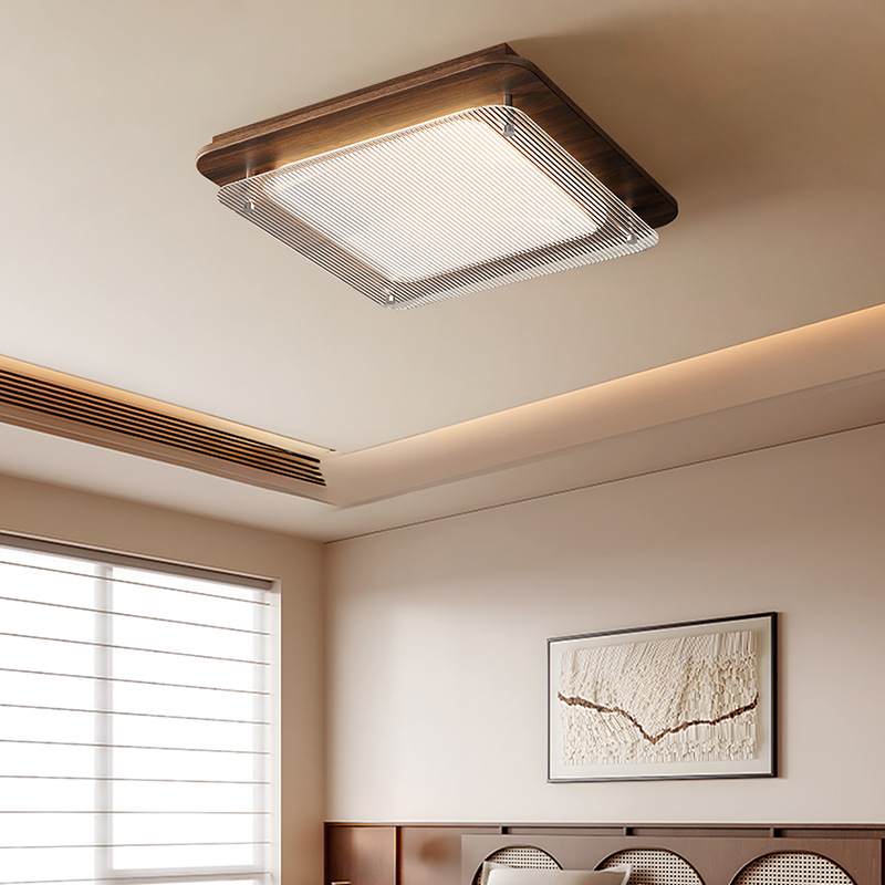 Luz de techo de la sala de estar medieval 2026 nuevo estilo francés retro americano de alto nivel dormitorio Zhongshan luminaria 461L