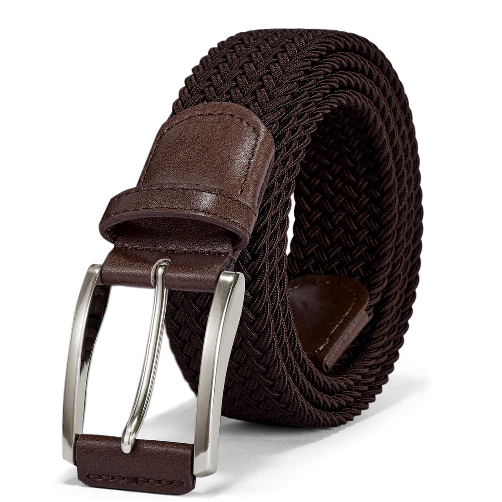 Transfronterizos Amazon retro aguja hebilla cinturón de cabeza de moda simple cinturón de tela cinturón de nylon hombre