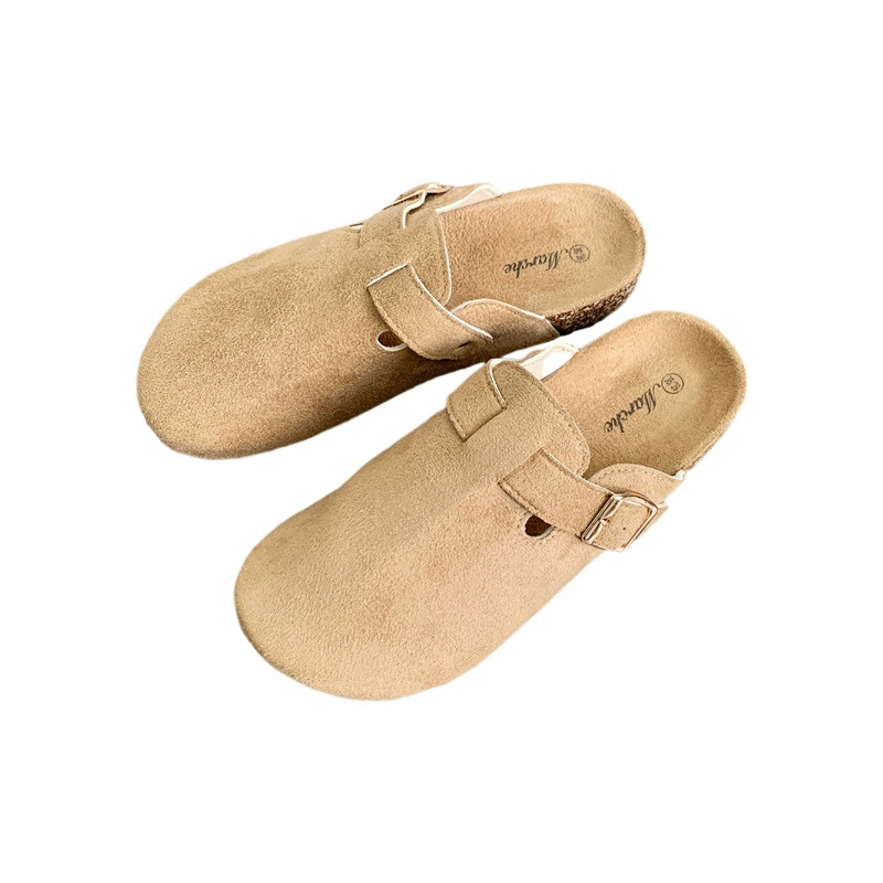 Трек Slip-On домашние тапочки унисекс, весна–лето 2024, пряжка, размеры 36–45