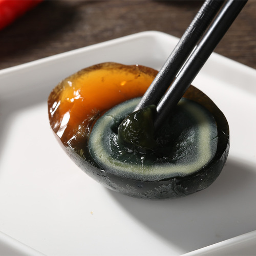 Weishan Lake Preserved Duck Egg (Soy-Duck Egg), Lead-Free Processed, 10 Pieces, 600g, Soft-Center Delicacy, Traditional Craftsmanship, Wholesale in Full Cartons—20 Units