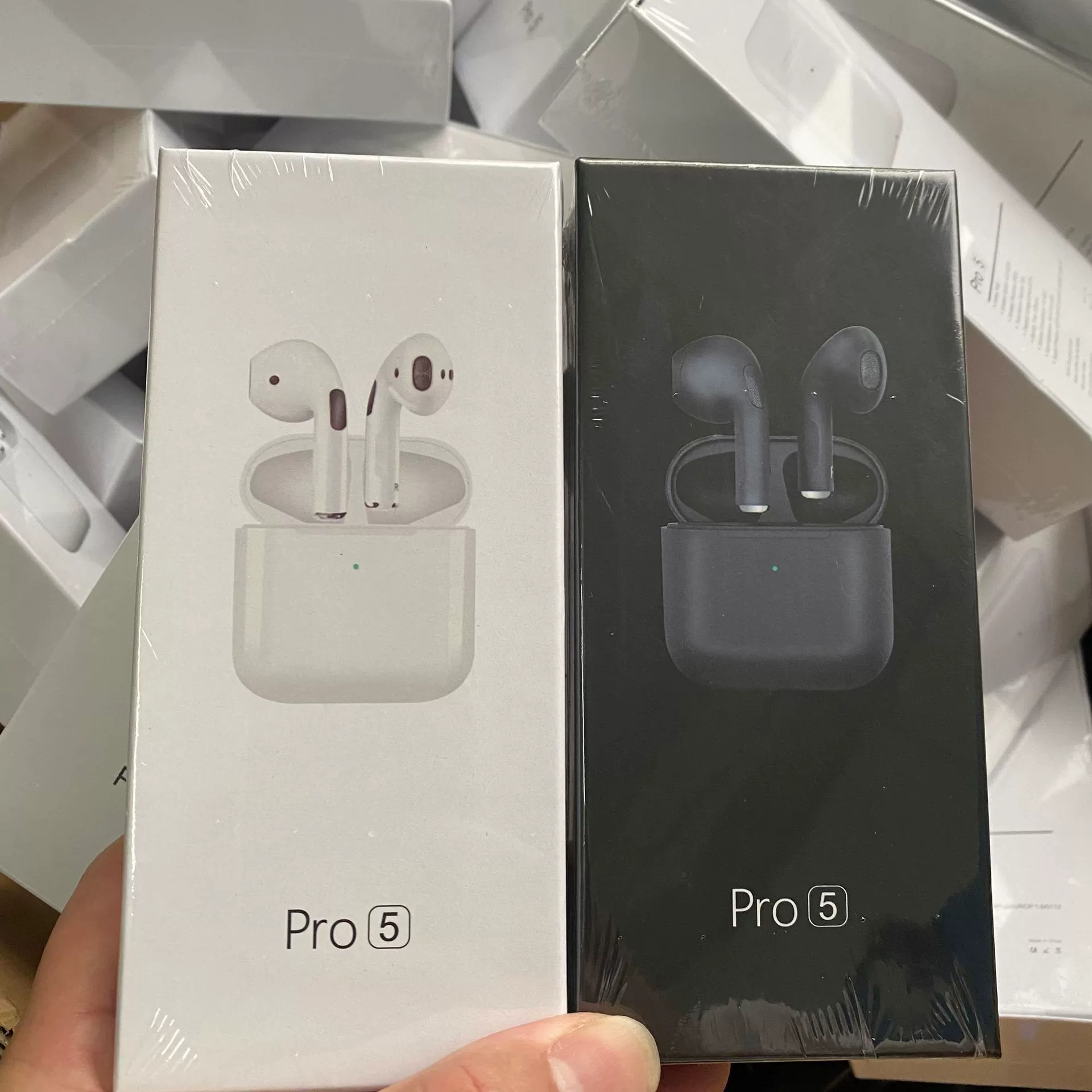 TWS Macaron Pro3 / Pro4 / Pro5 Bluetooth наушники, Bluetooth 5.0, локатор и шумоподавление