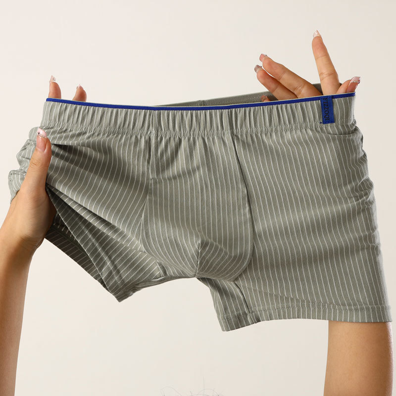 Classic cotton soft breathable quick dry underwear, shorts, mid rise