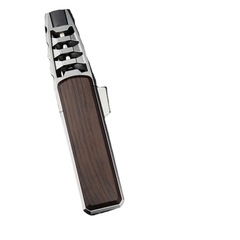 戶外工具創意充氣打火機直衝藍焰金屬機身雪茄戶外防風跨境熱銷產