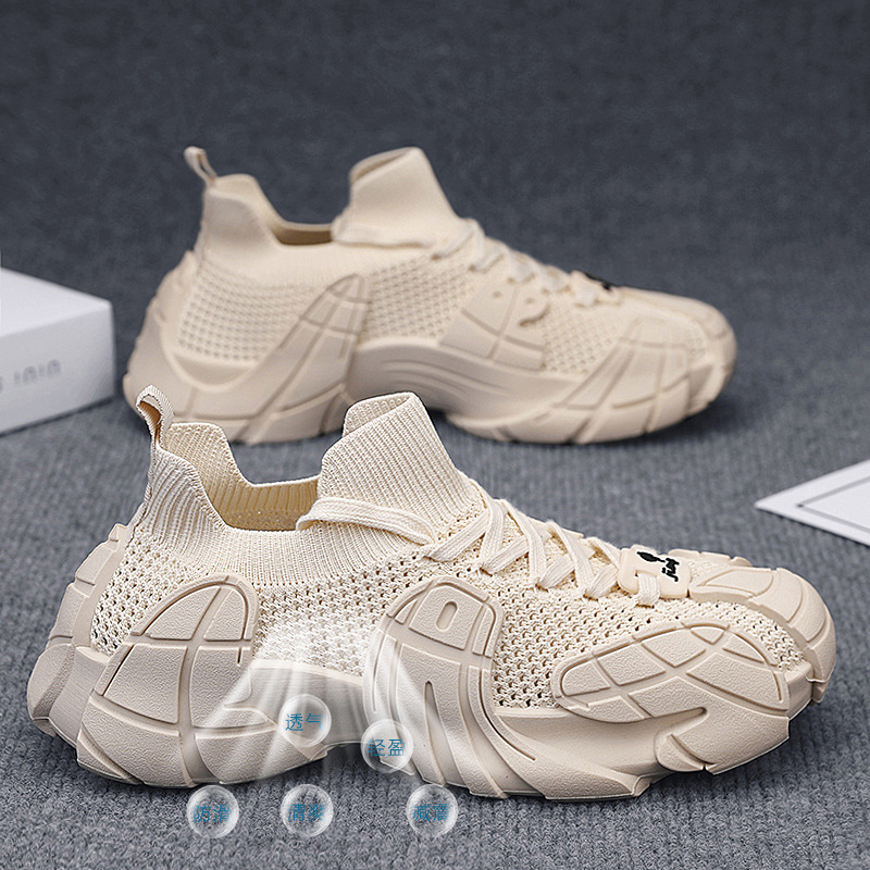 2025 verano nuevo calcetines espaciales casuales mecha respirables zapatos de trabajo coreanos zapatos de trabajo