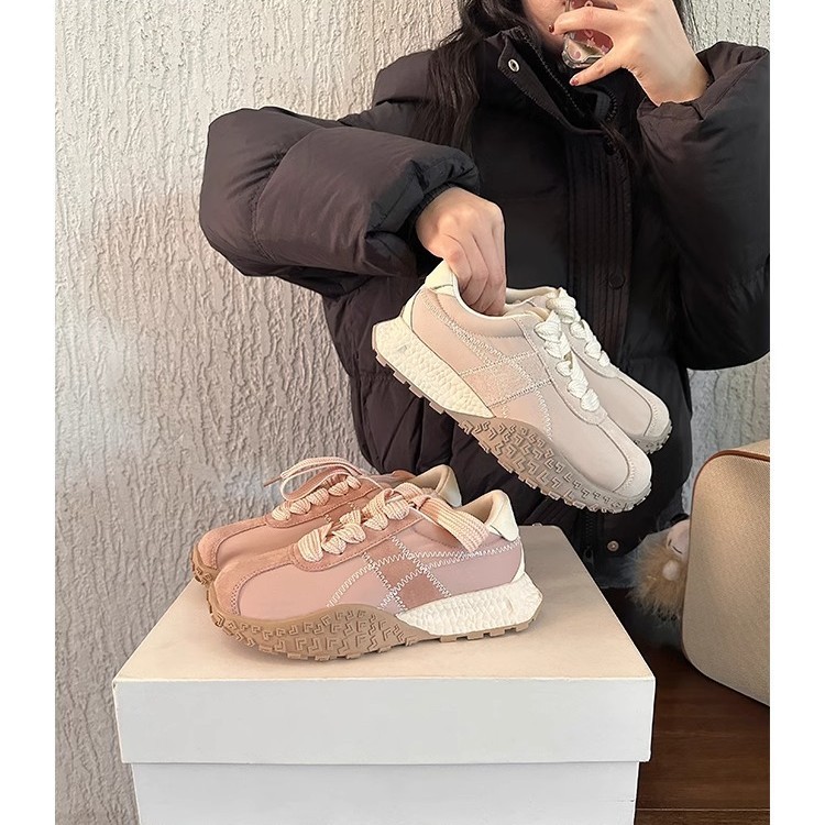 [High-end Pig Ba] Tío casa de todos los zapatos de entrenamiento alemán casuales zapatos de skate para mujeres 2025 primavera transpirables zapatos deportivos Gump