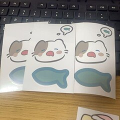 可爱卡通手帐贴纸儿童贴纸贴画pvc水杯电脑自选DIY贴纸无痕装饰贴