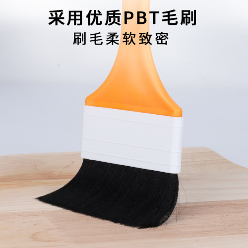 Barbecue brush, food brush, high temperature resistance, wooden handle wool brush, barbecue oil brush, baking brush, pp brush